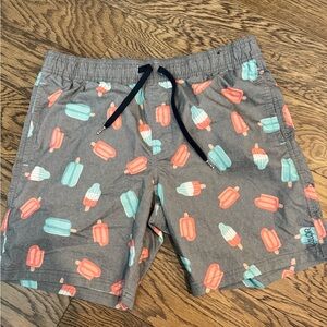 Mens Popsicle Print Swim trunks - Gray